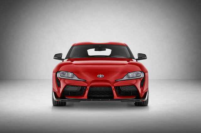 2020 Toyota GR Supra Front View Studio Shot
