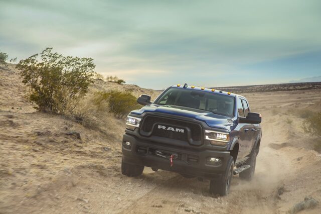2020 RAM 2500 Power Wagon off-road [front canyon dust]