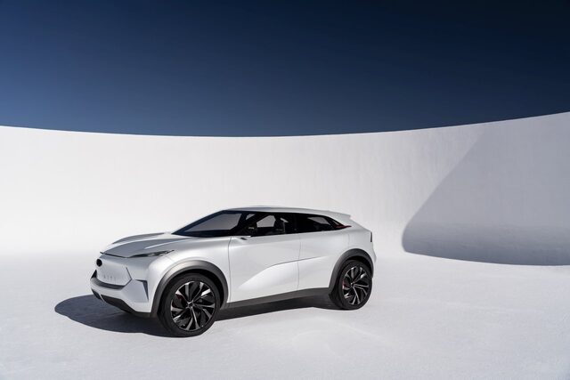 Infiniti QX Inspiration Concept driver-side profile view