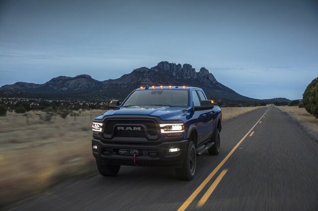 2020 RAM 2500 Power Wagon driving [front road]