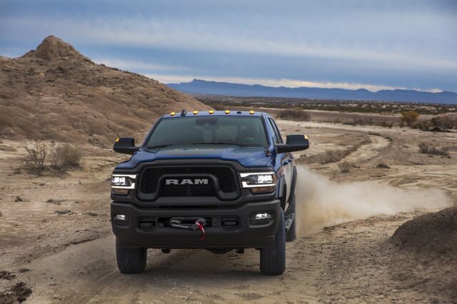 2020 RAM 2500 Power Wagon off-road [rear Power Wagon badge]