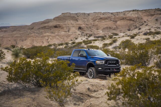 2020 RAM 2500 Power Wagon off-road [front 3/4 trail]