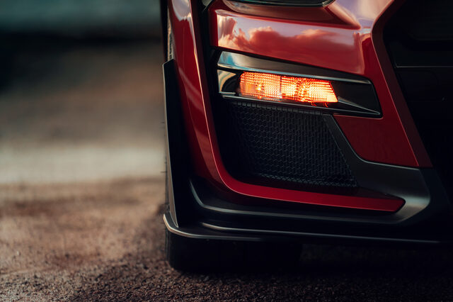 2020 Ford Mustang Shelby GT500 – Front Corner Detail [red]