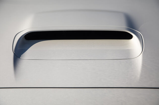2019 Subaru WRX STi S209, hood scoop closeup detail