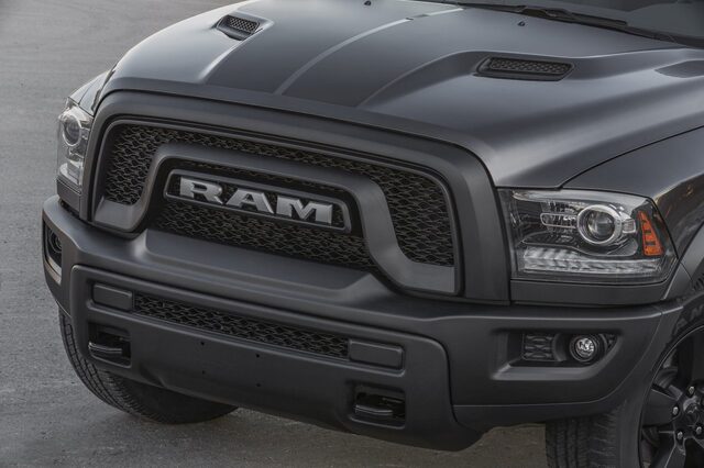 2019 RAM 1500 Classic Warlock front grille close-up