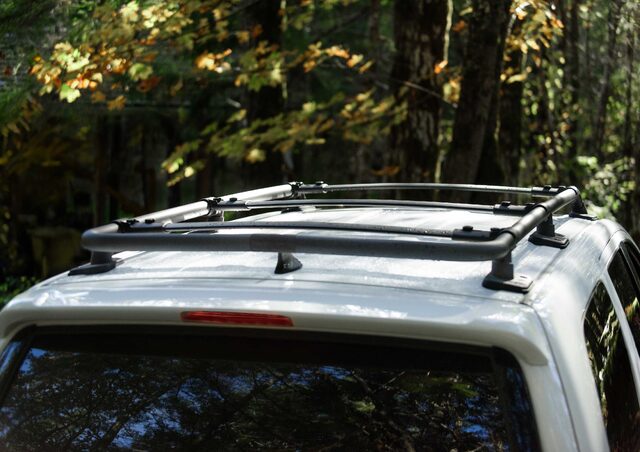 2020 Toyota Sequoia TRD Pro roof rack detail
