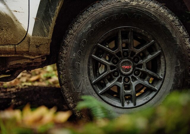 2020 Toyota Tacoma TRD Pro Wheel and Tire Detail in Forest
