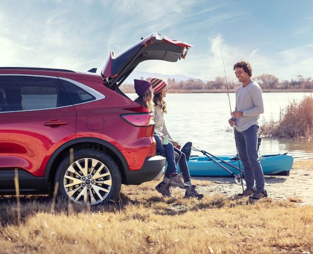 2020 Ford Escape Titanium Liftgate Open Lakeside Lifestyle