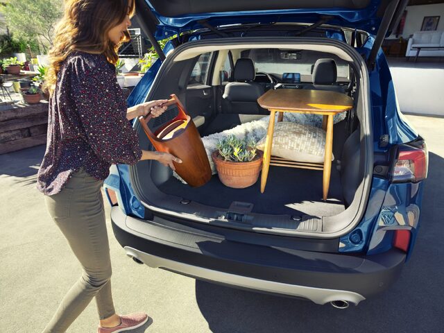 2020 Ford Escape SE Cargo Area Loaded with Furniture Lifestyle