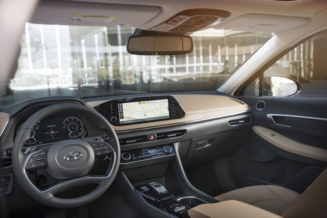 2020 Hyundai Sonata Limited Dashboard from Passenger Side
