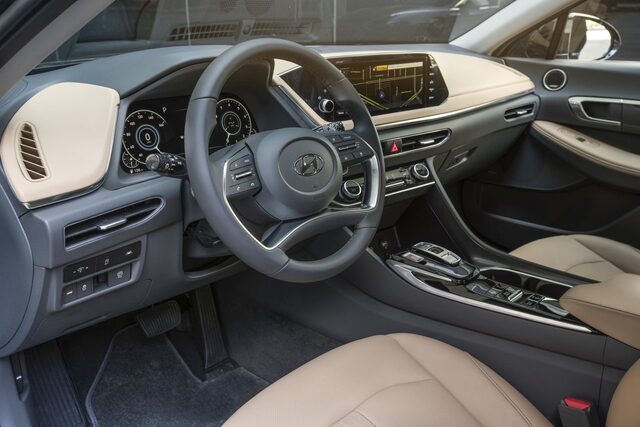 2020 Hyundai Sonata Limited Driver Side Interior Perspective
