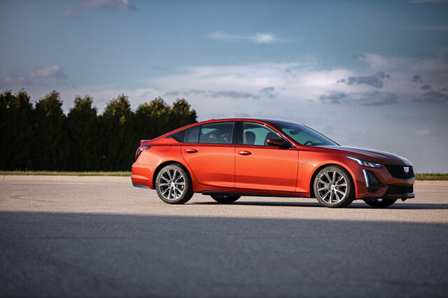 2020 Cadillac CT5-V profile view