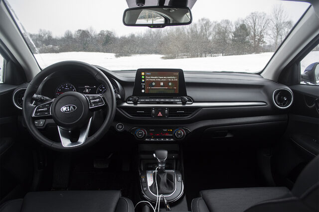 2019 Kia Forte EX Launch Edition interior dashboard