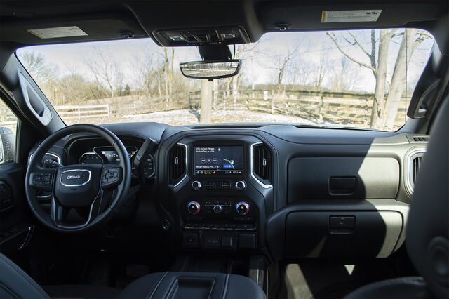 2019 GMC Sierra 1500 AT4 interior dashboard