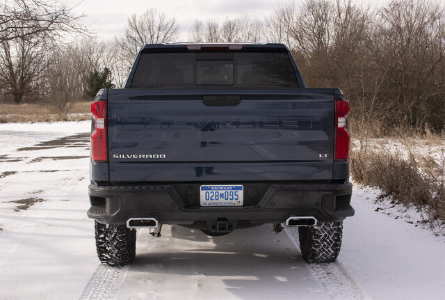 2019 Chevrolet Silverado 1500 LT rear view