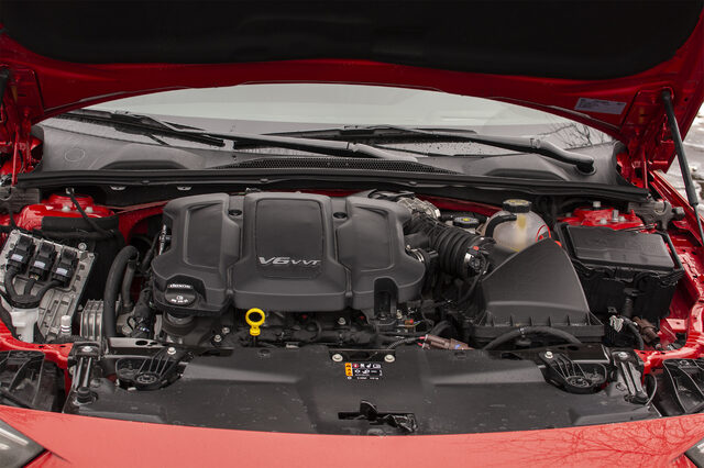 2019 Buick Regal GS 3.6L V6 engine bay
