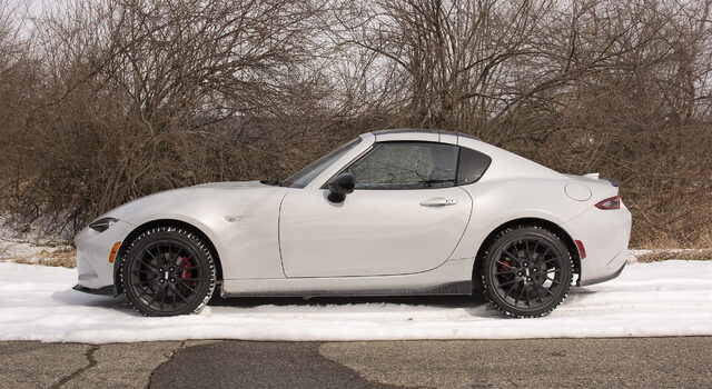 2019 Mazda MX-5 Miata RF Club Driver Side Profile Roof Closed