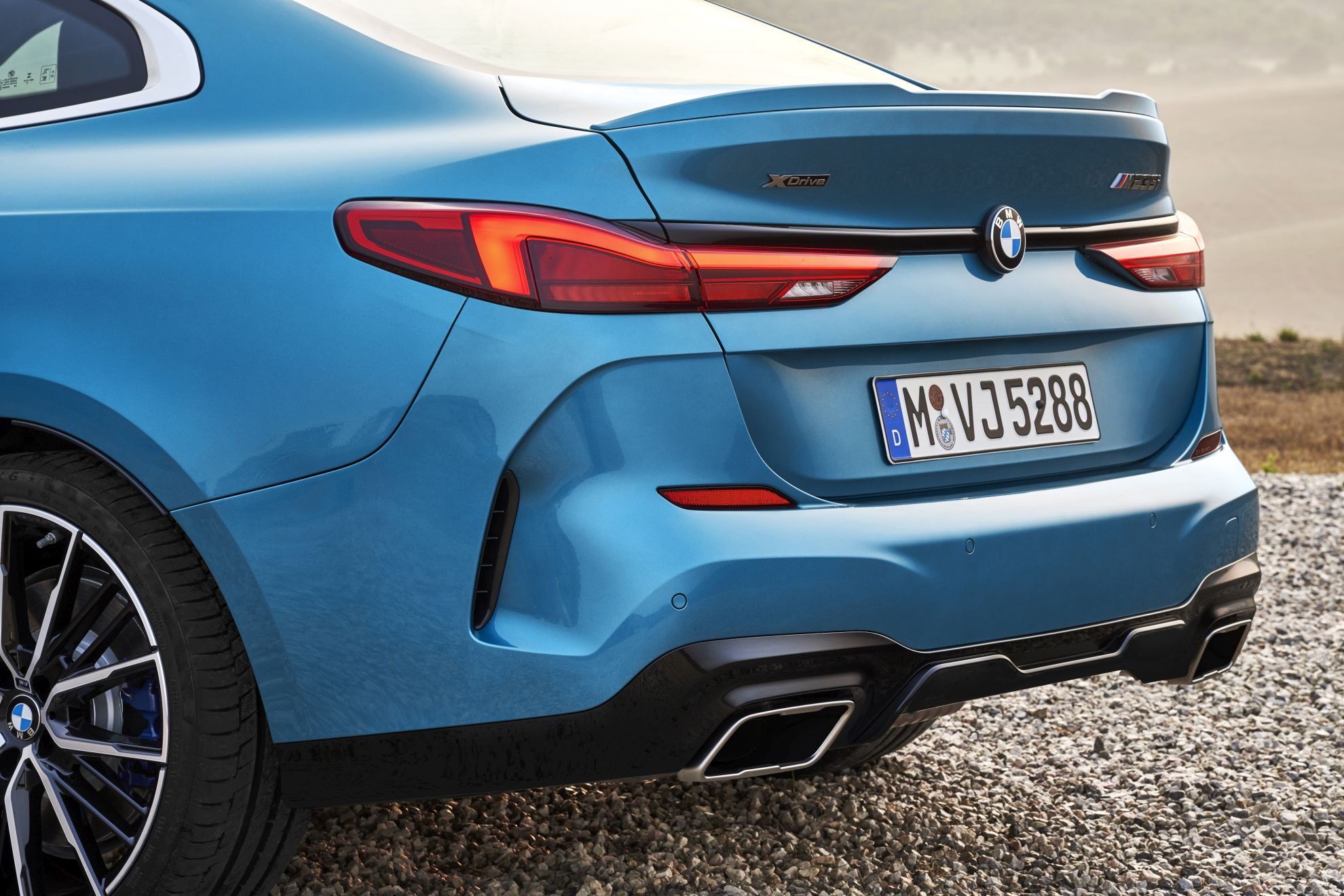 2020 BMW M235i xDrive Gran Coupe kidney grille close-up