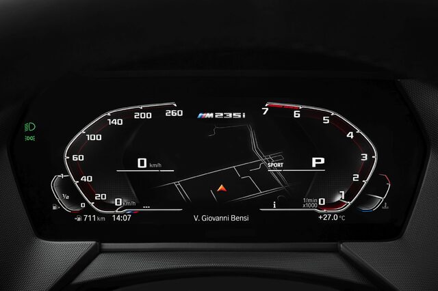 2020 BMW 2 Series Gran Coupe interior cockpit steering wheel view