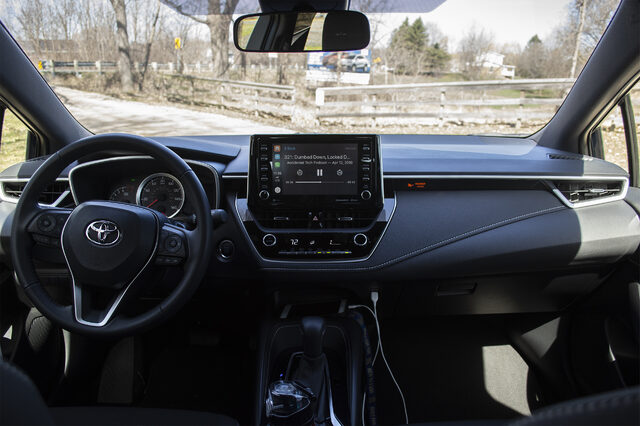 2019 Toyota Corolla Hatchback SE — Interior Dashboard Overview