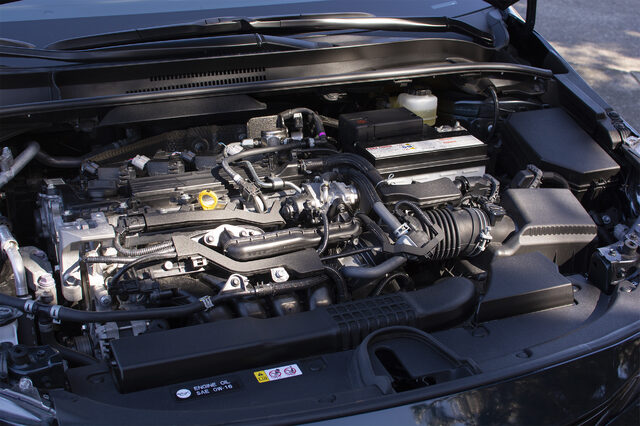 2019 Toyota Corolla Hatchback SE — 2.0L Four-Cylinder Engine Bay