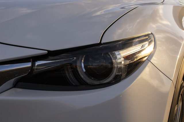 2019 Mazda CX-9 Grand Touring headlight detail