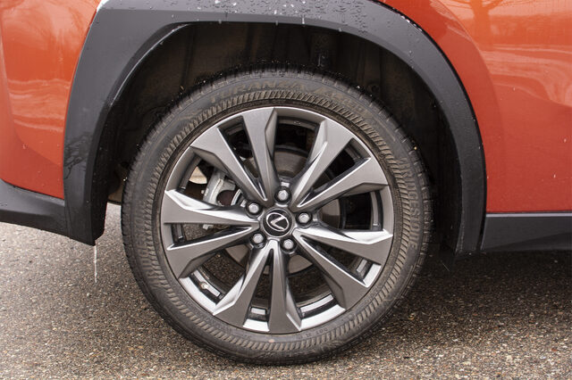 2020 Lexus UX 200 F-Sport wheel detail