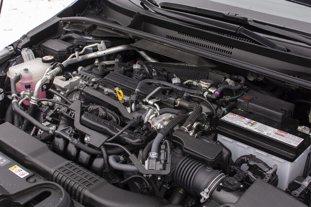 2020 Toyota Corolla XSE 2.0-liter engine bay