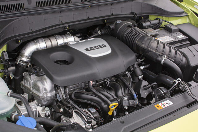 2020 Hyundai Kona Ultimate AWD — 1.6L Turbocharged Engine Bay, T-GDI Four-Cylinder