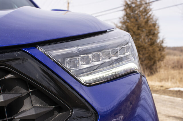 2020 Acura RDX A-Spec Jewel Eye LED Headlight Detail