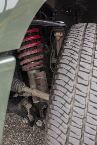 2020 Toyota Tundra TRD Pro CrewMax, FOX suspension detail