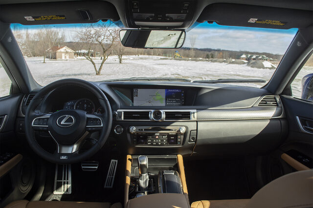2020 Lexus GS 350 F-Sport Interior Dashboard