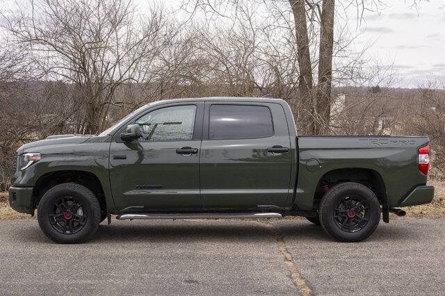 2020 Toyota Tundra TRD Pro CrewMax, driver side profile