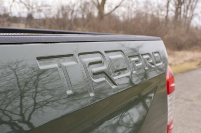 2020 Toyota Tundra TRD Pro CrewMax, TRD Pro bed lettering