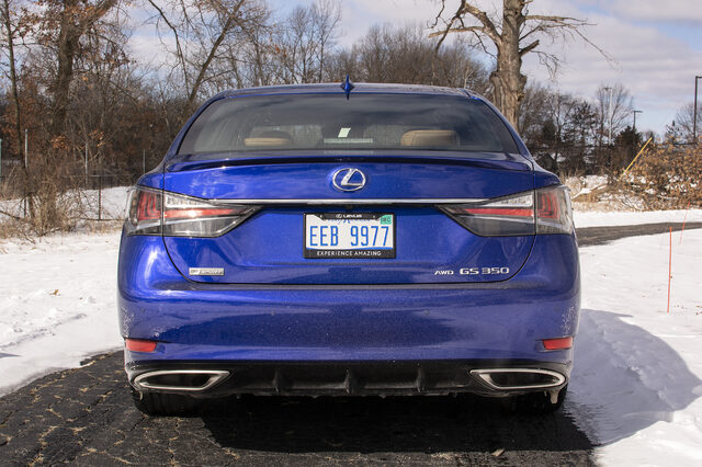 2020 Lexus GS 350 F-Sport Rear View