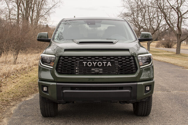 2020 Toyota Tundra TRD Pro CrewMax, front view