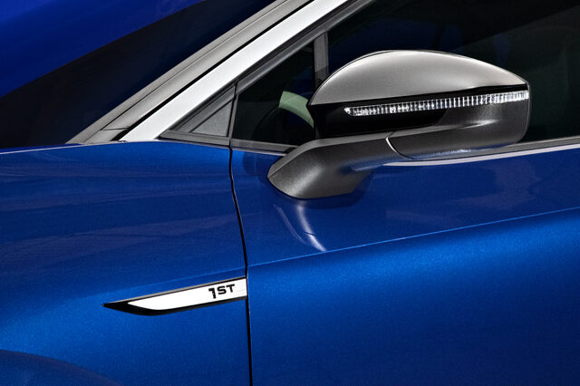 2021 Volkswagen ID.4 side mirror and 1ST Edition fender badge