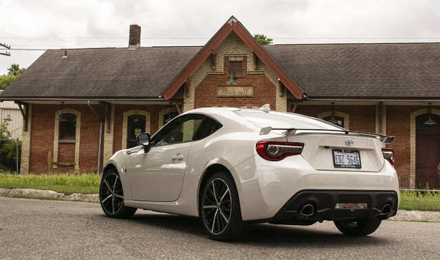 2020 Toyota 86 GT Rear Three-Quarter View