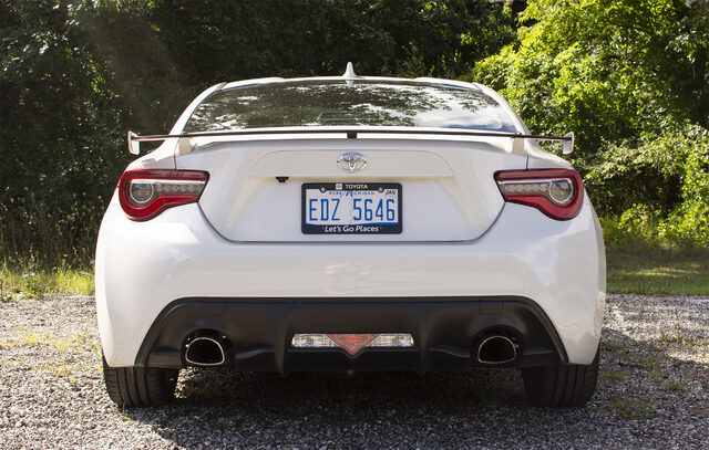 2020 Toyota 86 GT Rear View