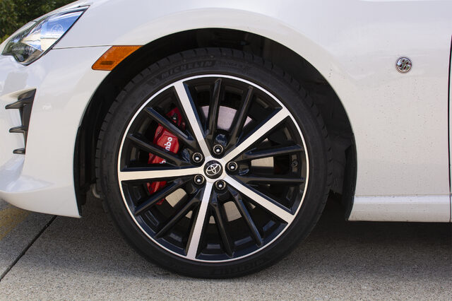 2020 Toyota 86 GT Front Wheel and Brembo Brake Detail