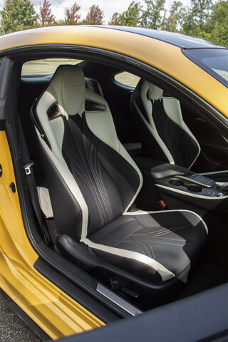 2020 Lexus RC F Front Sport Seats