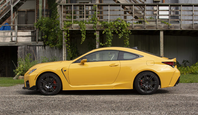 2020 Lexus RC F Driver Side Profile