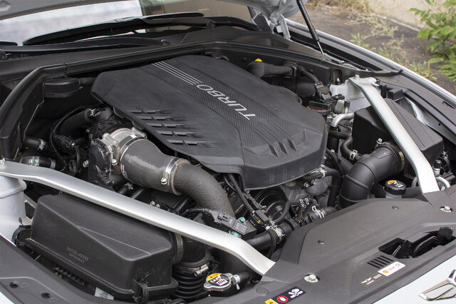 2020 Genesis G70 3.3T Sport 3.3-Liter Twin-Turbo V6 Engine