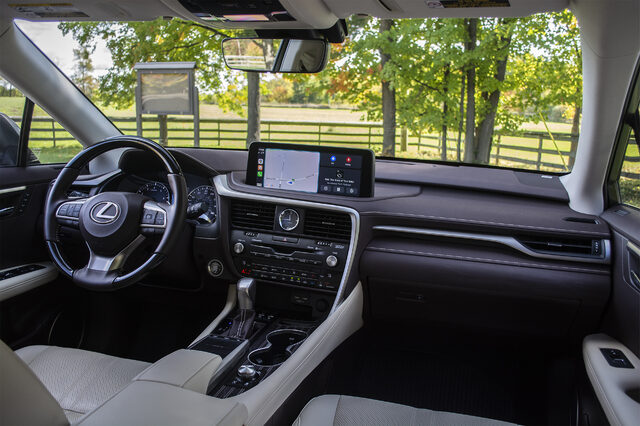 2020 Lexus RX 350L Luxury interior dashboard