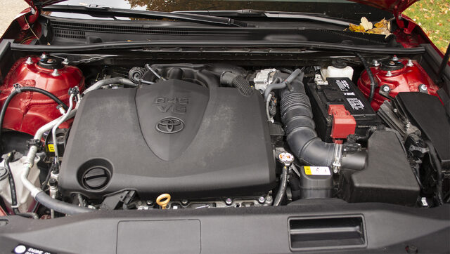 2020 Toyota Camry TRD 3.5L V6 Engine Bay