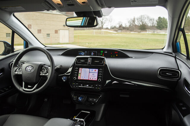 2020 Toyota Prius XLE AWD-e Interior Dashboard and Infotainment