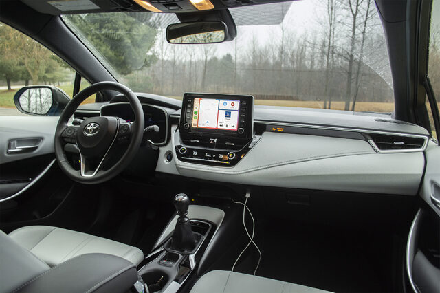 2020 Toyota Corolla Hatchback XSE Interior and Dashboard
