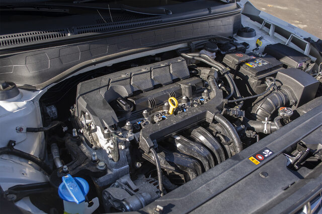 2020 Hyundai Venue SEL 1.6-liter engine bay