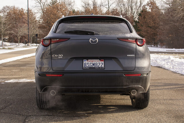 2021 Mazda CX-30 Premium AWD rear view