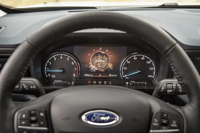 2023 Ford Maverick Tremor instrument cluster Mud/Ruts mode
